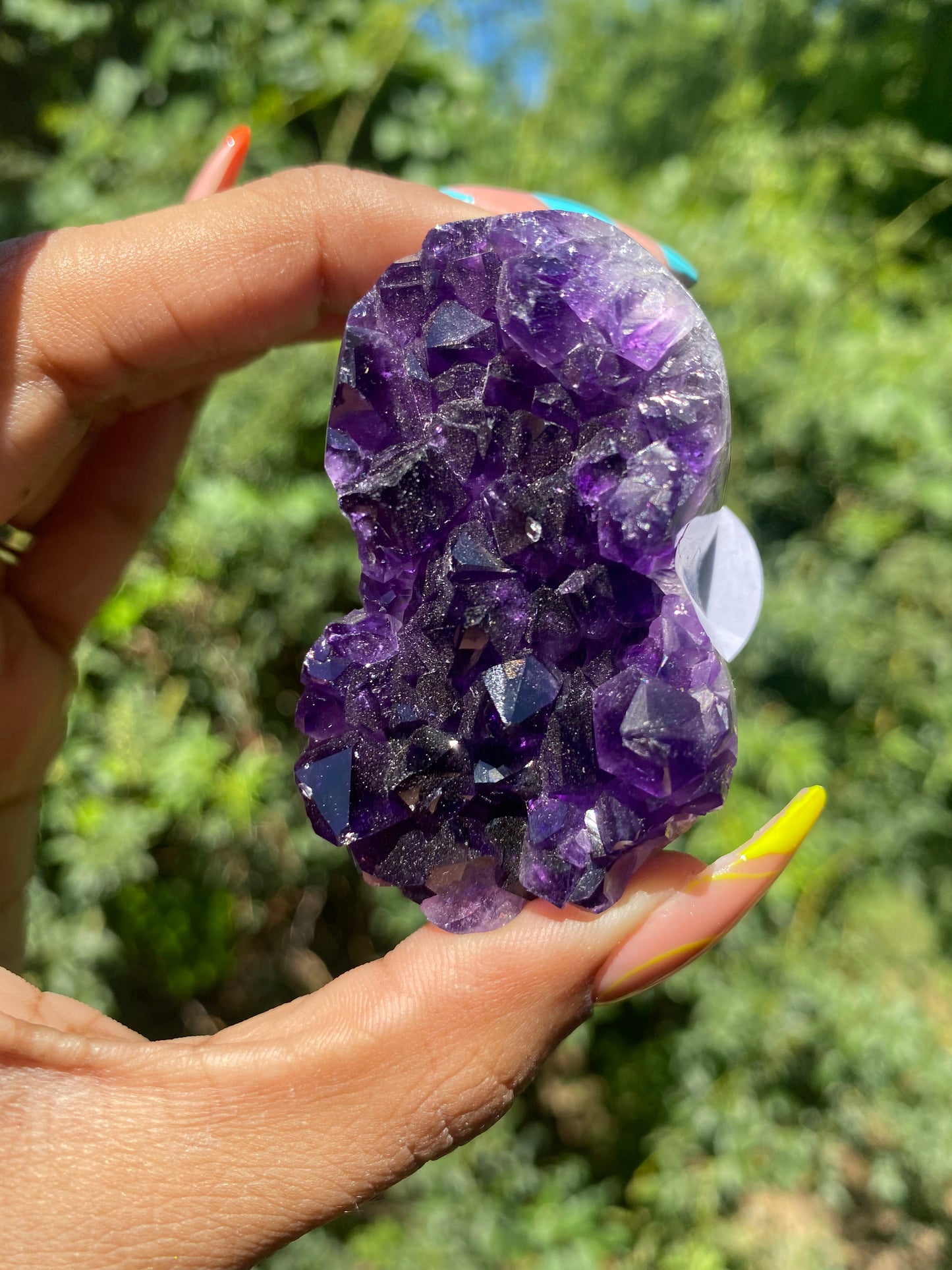 Amethyst cluster